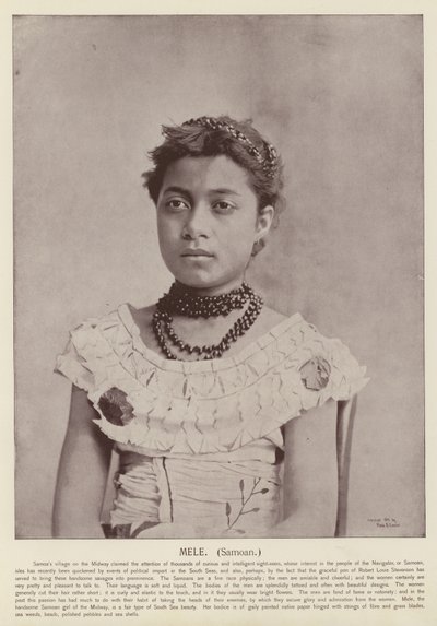 Mele, samoański autorstwa American Photographer